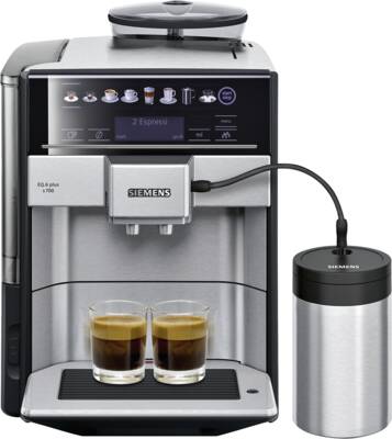 Siemens TE657M03DE Kaffeevollautomat Edelstahl EQ.6 plus s700