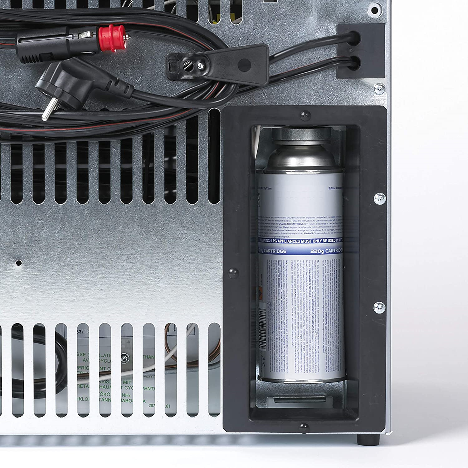 Dometic ACX3 40 G CombiCool tragbare Absorber-Kühlbox 41 Liter, lautloser Betrieb mit 12 V, 230 V und Gaskartusche