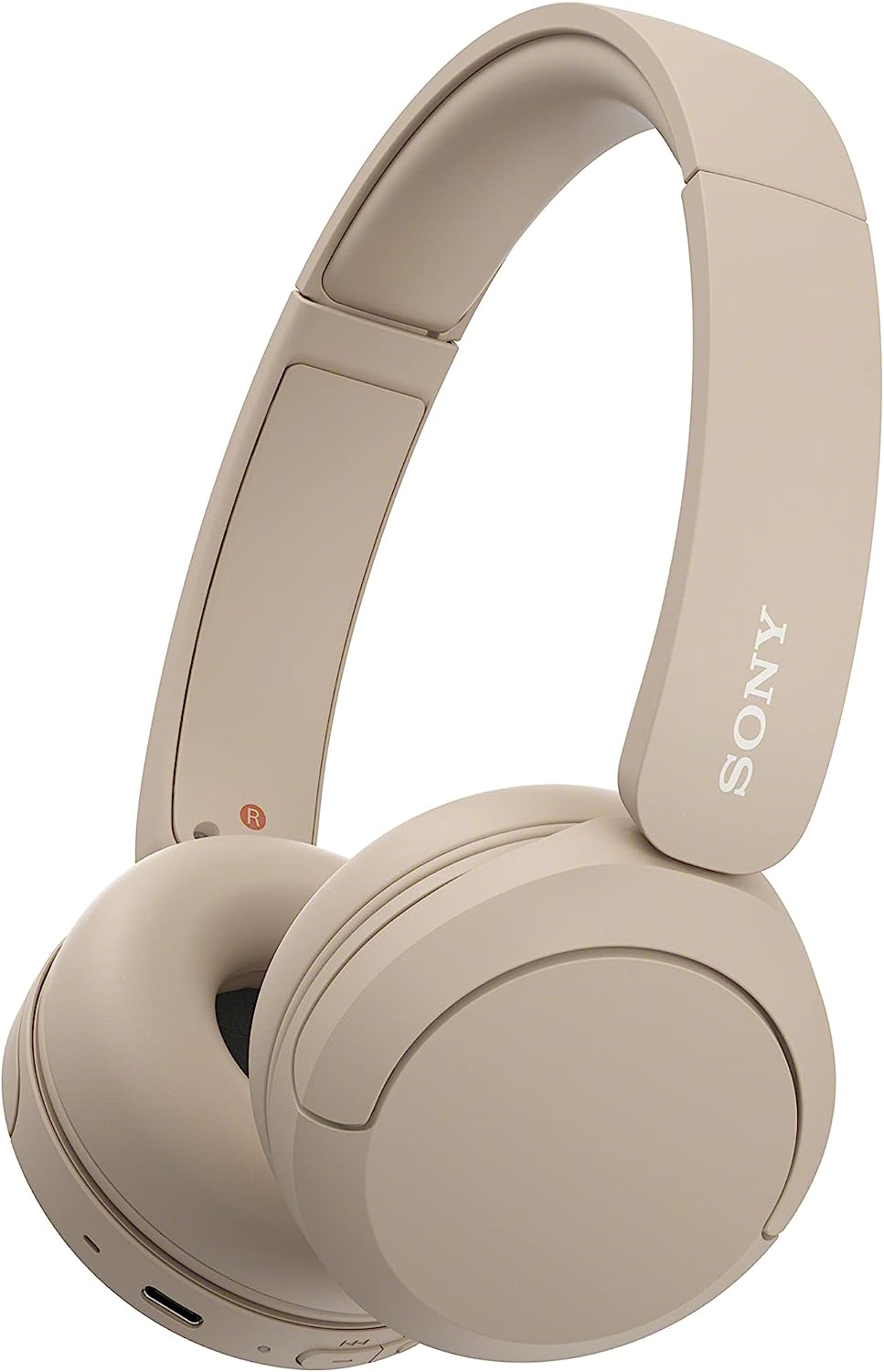 Sony WH-CH520C Kabellose Bluetooth-Kopfhörer Beige 