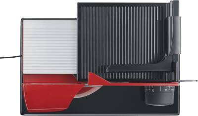 Graef SKS110 Allesschneider  mit Mini-Slice Aufsatz Rot 